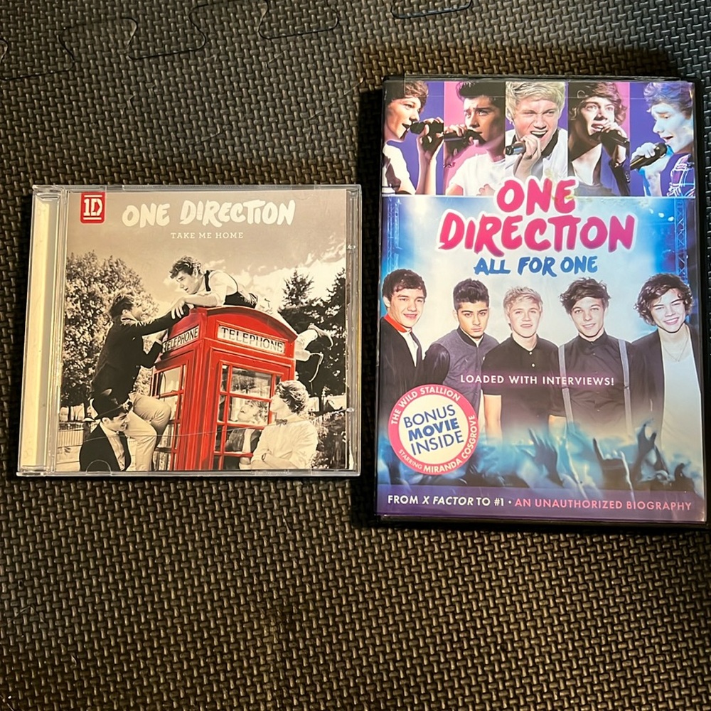 One Direction movie and Take Me Home CD